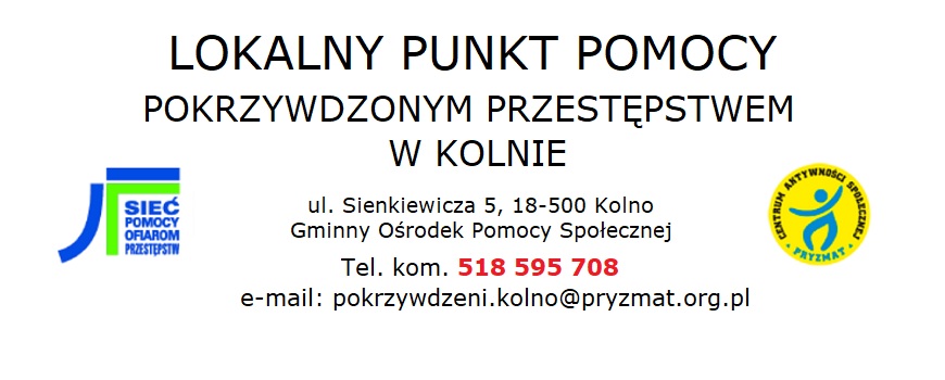 Lokalny Punkt Pomocy Pokrzywdzonym Przestępstwem w Kolnie