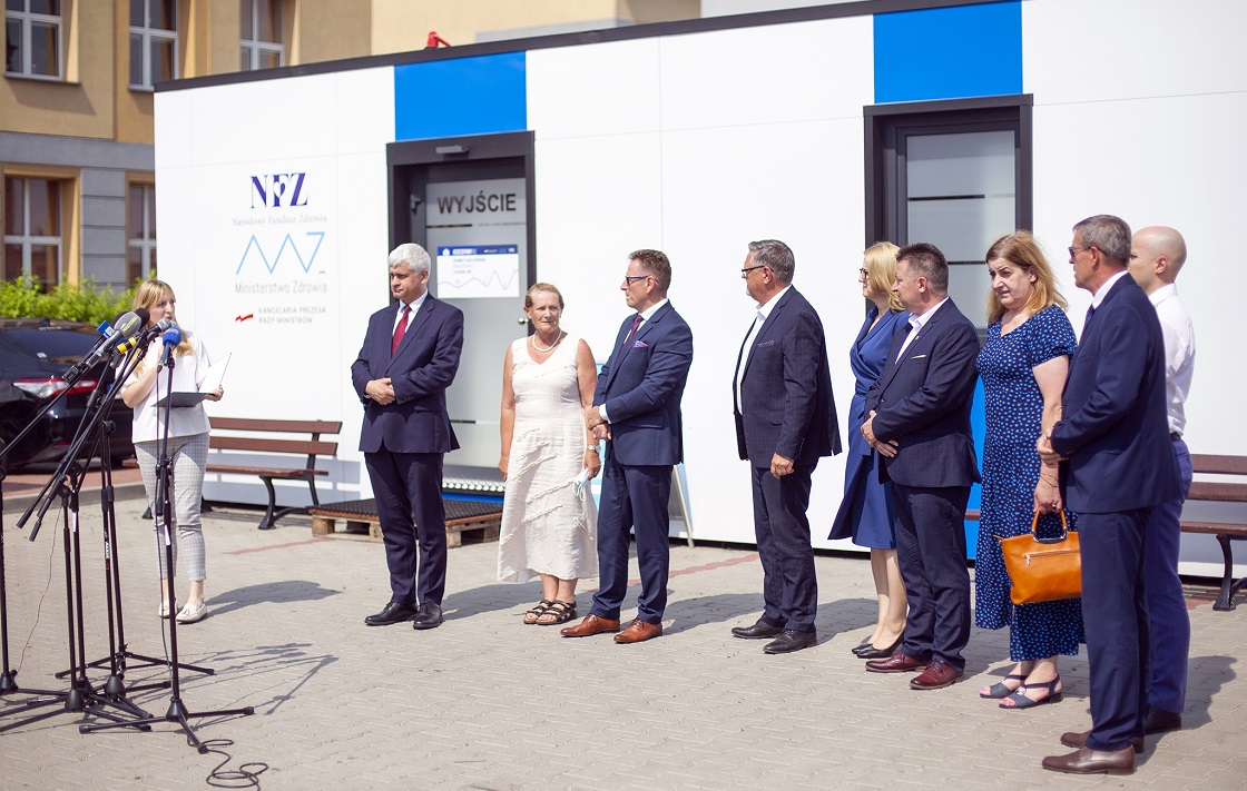 Mobiny punkt szczepień masowych